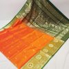 big border peshwai orange green