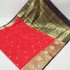 Big border peshwai silk paithani red black