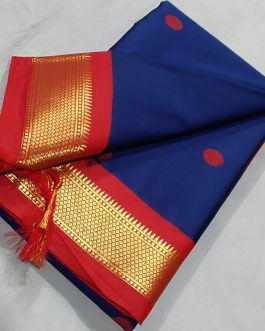 Dollar sico paithani blue red