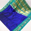 Pure Silk erkal Paithani blue and sky blue