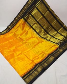 pure silk erkal paithnai mango yellow black