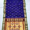 pure silk paithani blue