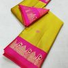 nath border sico musterd yellow pink