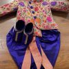 Paithani Baby Dress jacket and dhoti